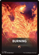 Burning Theme Card [J25 - 29] - Cartes Sportives Rive Sud