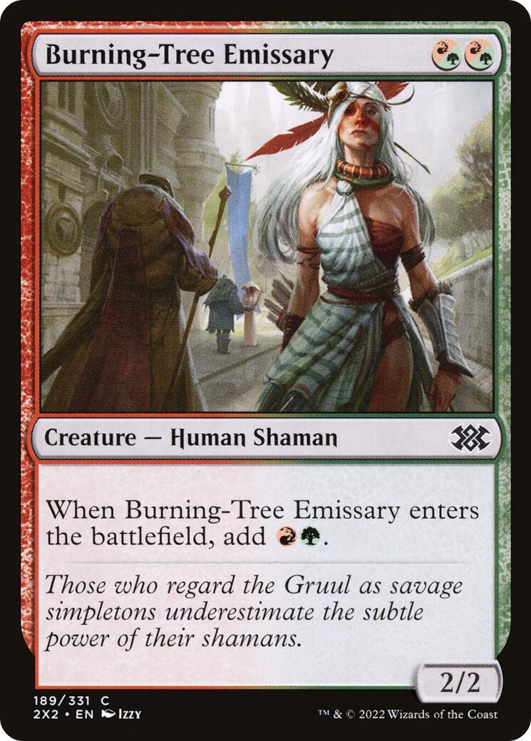 Burning - Tree Emissary [2X2 - 189] - Cartes Sportives Rive Sud
