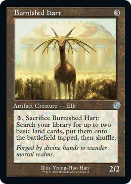 Burnished Hart [BRR - 8] - Cartes Sportives Rive Sud