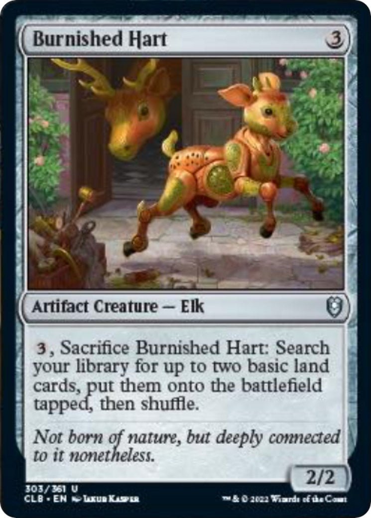 Burnished Hart [CLB - 303] - Cartes Sportives Rive Sud