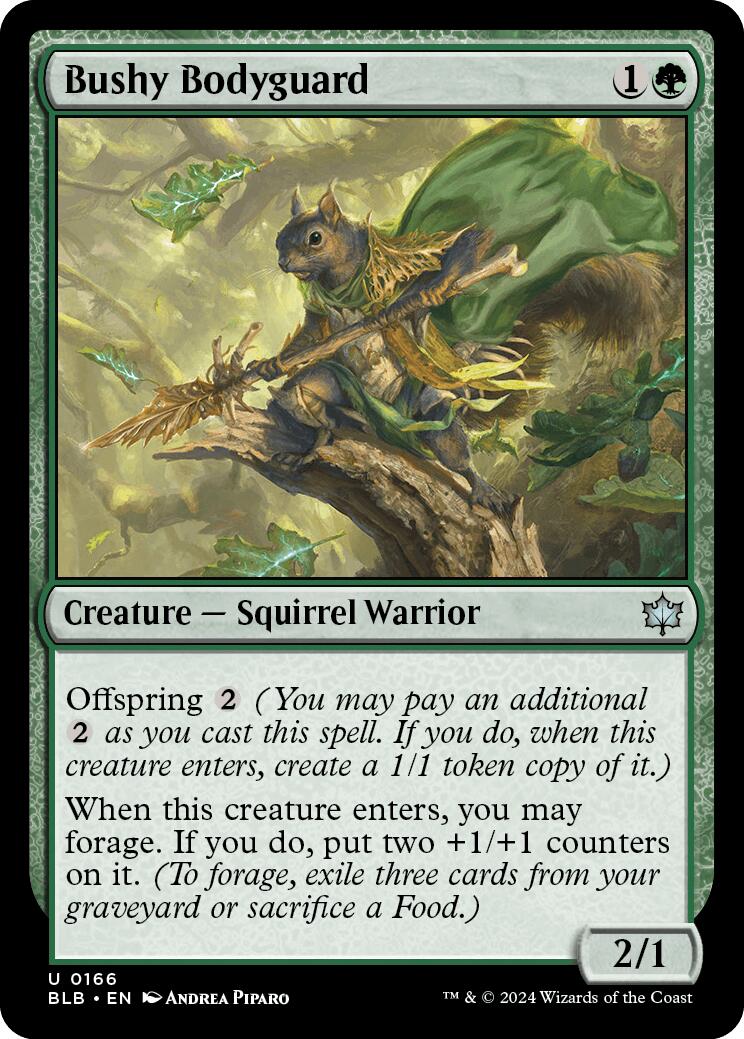 Bushy Bodyguard [BLB - 166] - Cartes Sportives Rive Sud