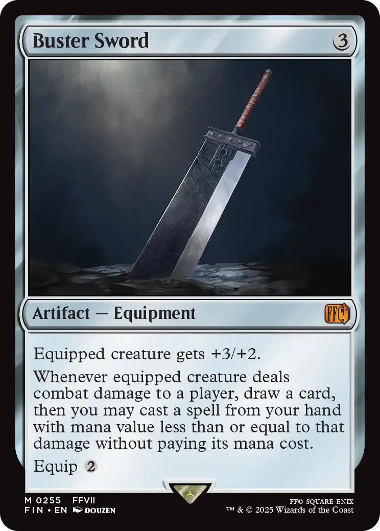 Buster Sword [FIN - 255] - Cartes Sportives Rive Sud