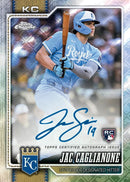 Méga boîte 2026 Topps Chrome Baseball Logofractor Edition (Précommande)