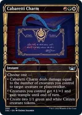 Cabaretti Charm (Showcase) [SNC - 300] - Cartes Sportives Rive Sud