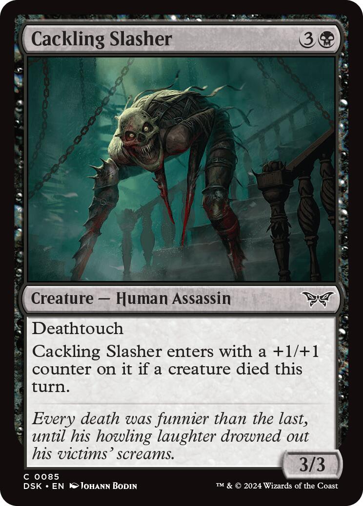 Cackling Slasher [DSK - 85] - Cartes Sportives Rive Sud