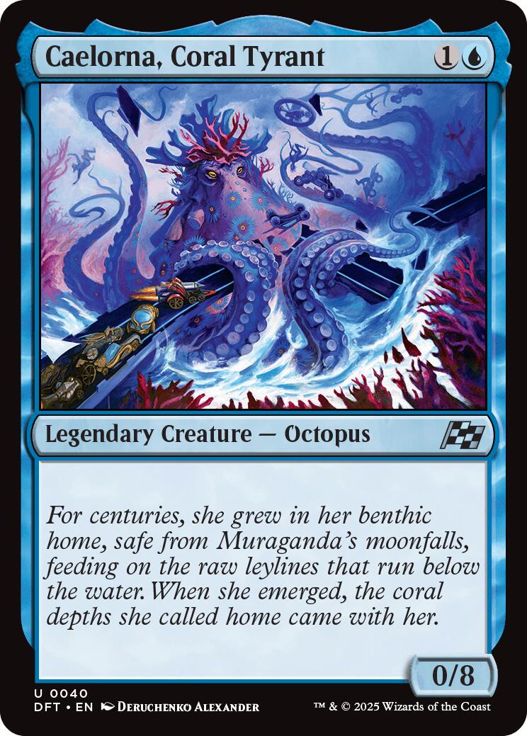 Caelorna, Coral Tyrant [DFT - 40] - Cartes Sportives Rive Sud
