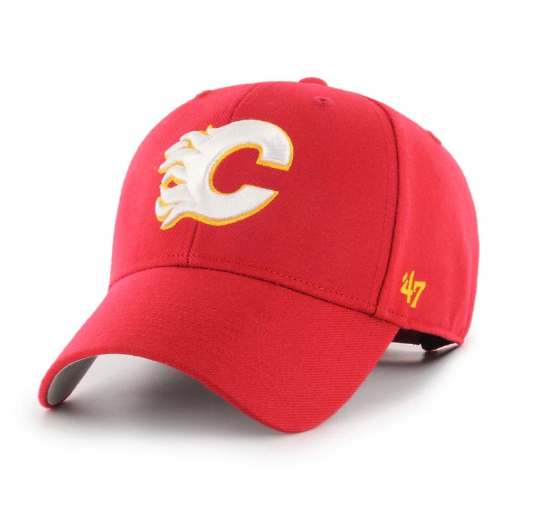 Calgary Flames 47Brand MVP Red - Cartes Sportives Rive Sud