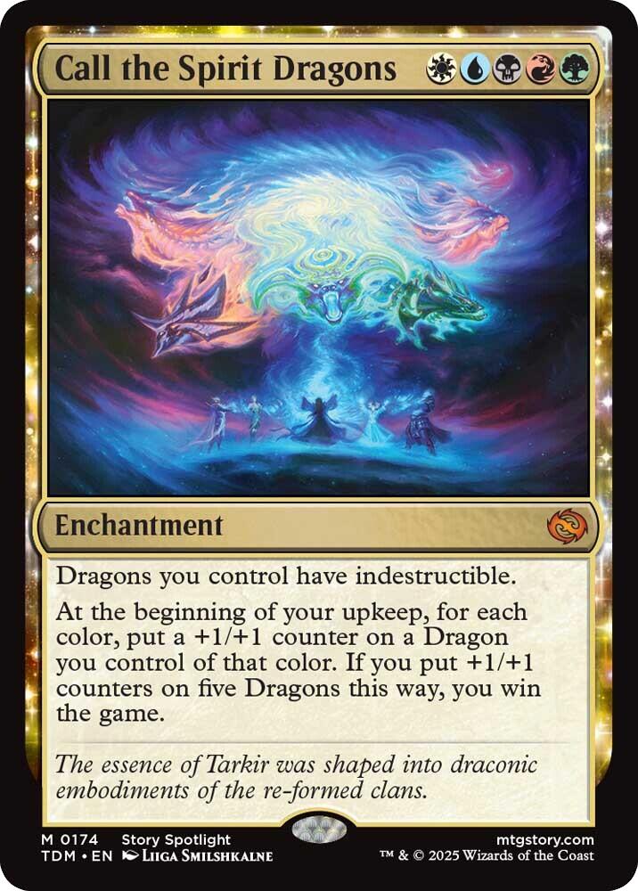 Call the Spirit Dragons [TDM - 174] - Cartes Sportives Rive Sud