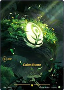Calm Rune (Alternate Art) [UNL - R02a] - Cartes Sportives Rive Sud