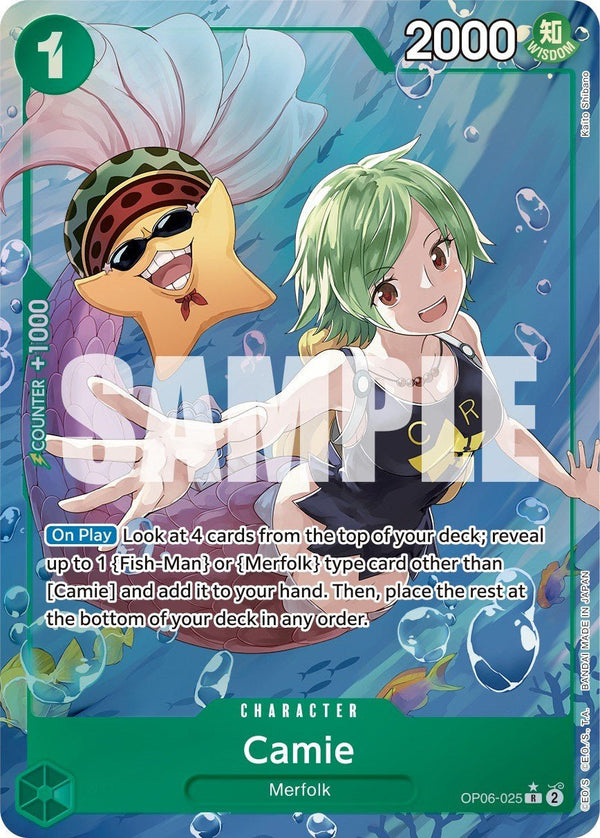 Camie (Alternate Art) [OP06 - OP06 - 025] - Cartes Sportives Rive Sud