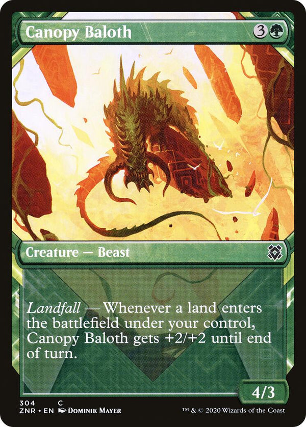 Canopy Baloth (Showcase) [ZNR - 304] - Cartes Sportives Rive Sud