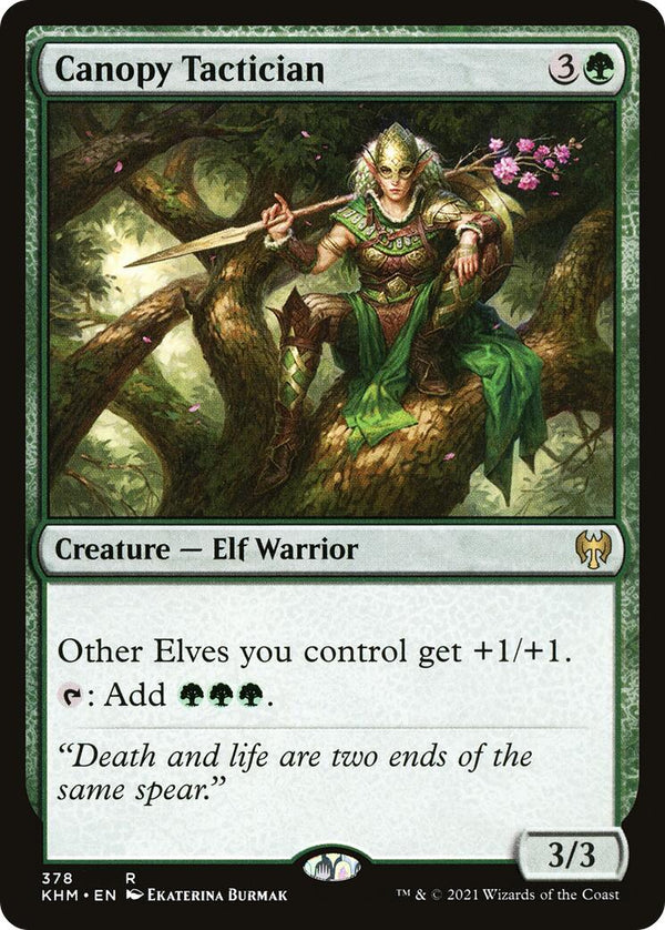 Canopy Tactician [KHM - 378] - Cartes Sportives Rive Sud