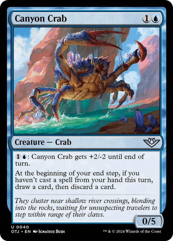 Canyon Crab [OTJ - 40] - Cartes Sportives Rive Sud