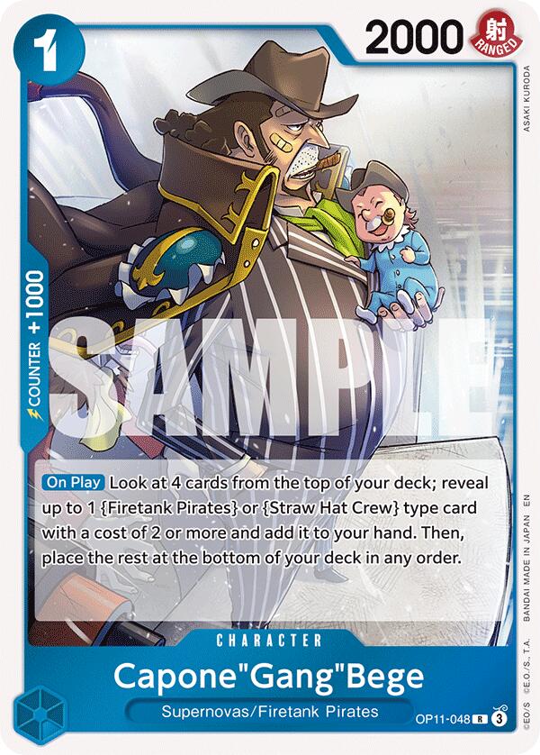 Capone"Gang"Bege (048) [OP11 - OP11 - 048] - Cartes Sportives Rive Sud