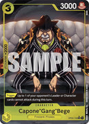 Capone"Gang"Bege (OP04 - 100) (Alternate Art) [PRB - 01 - OP04 - 100] - Cartes Sportives Rive Sud