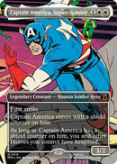 Captain America, Super-Soldier (Borderless) (0316) [MSH - 316] - Cartes Sportives Rive Sud