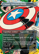 Captain America's Shield (Borderless) (0317) [MSH - 317] - Cartes Sportives Rive Sud