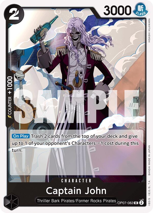 Captain John [OP07 - OP07 - 082] - Cartes Sportives Rive Sud