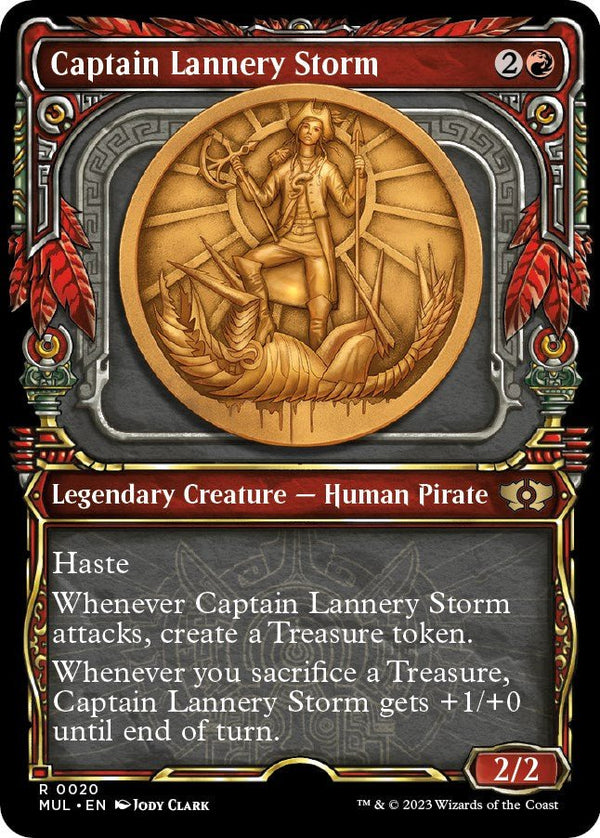 Captain Lannery Storm [MUL - 20] - Cartes Sportives Rive Sud
