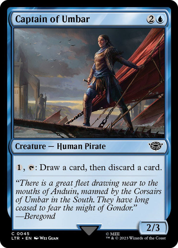 Captain of Umbar [LTR - 45] - Cartes Sportives Rive Sud