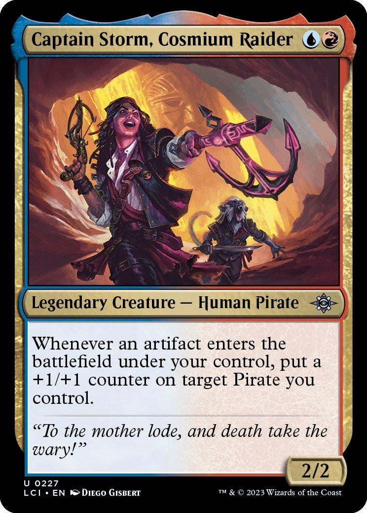 Captain Storm, Cosmium Raider [LCI - 227] - Cartes Sportives Rive Sud
