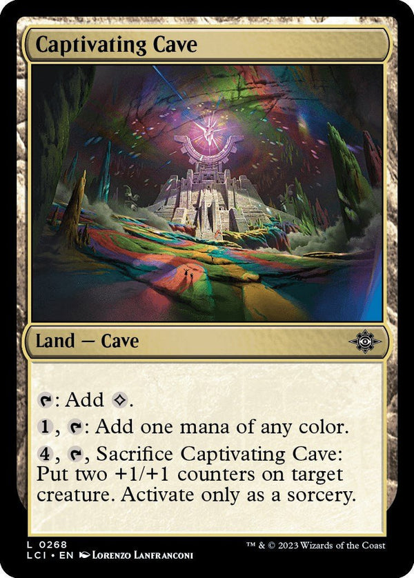 Captivating Cave [LCI - 268] - Cartes Sportives Rive Sud