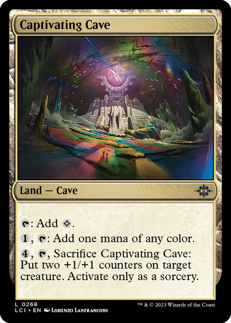 Captivating Cave [LCI - 268] - Cartes Sportives Rive Sud