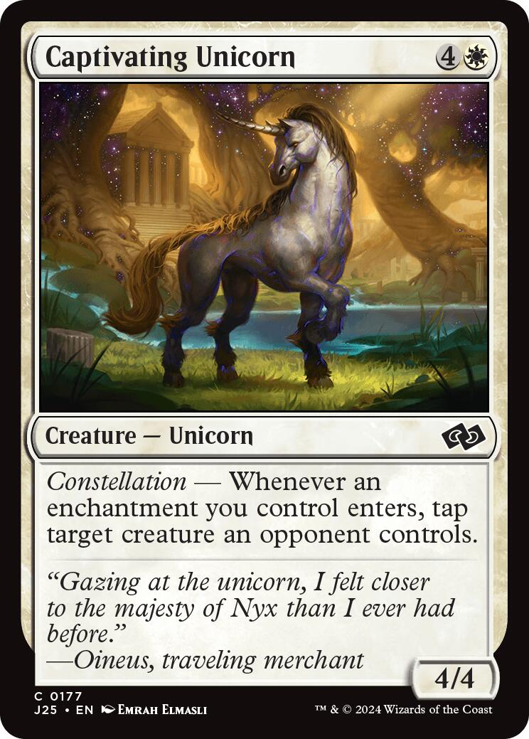 Captivating Unicorn [J25 - 177] - Cartes Sportives Rive Sud