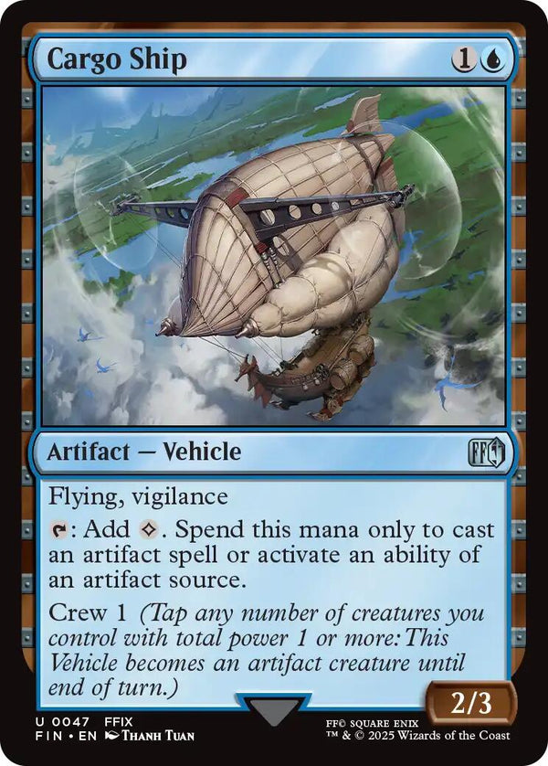 Cargo Ship [FIN - 47] - Cartes Sportives Rive Sud