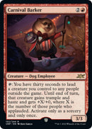 Carnival Barker [UNF - 102] - Cartes Sportives Rive Sud