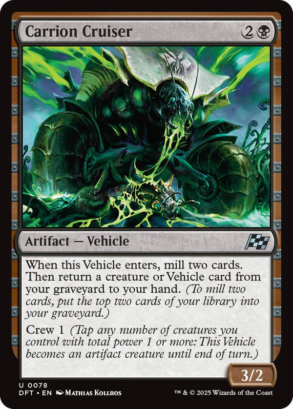 Carrion Cruiser [DFT - 78] - Cartes Sportives Rive Sud