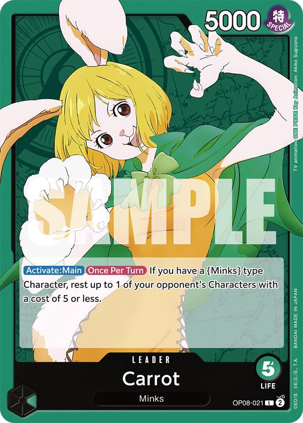 Carrot (021) [OP08 - OP08 - 021] - Cartes Sportives Rive Sud
