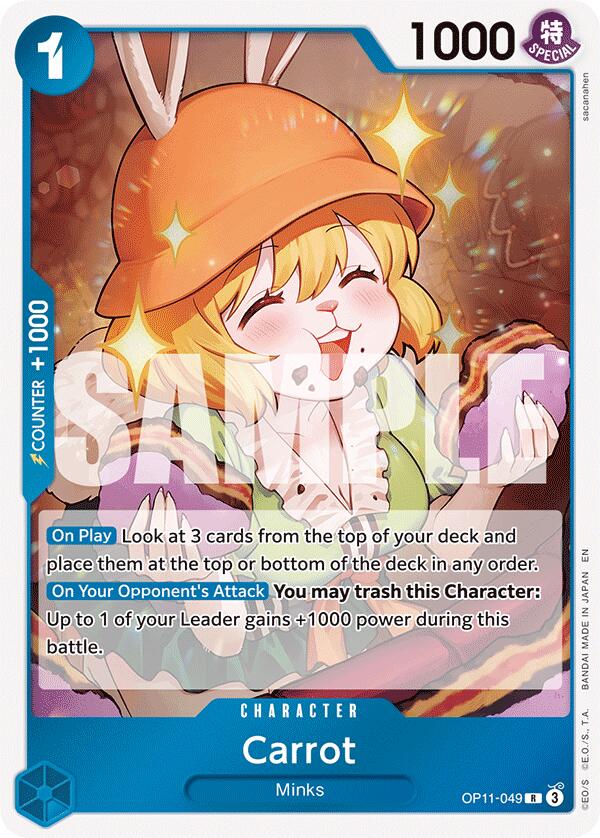 Carrot [OP11 - OP11 - 049] - Cartes Sportives Rive Sud