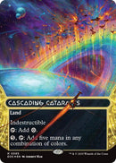 Cascading Cataracts (0095) (Borderless) (Galaxy Foil) [EOS - 95] - Cartes Sportives Rive Sud