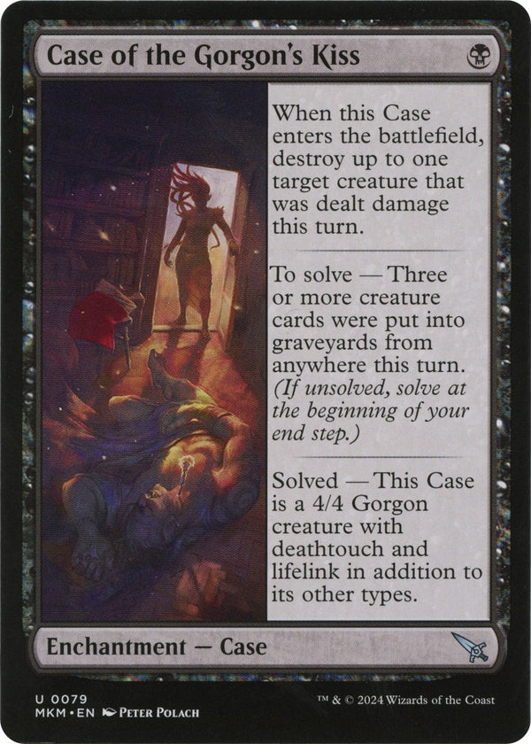 Case of the Gorgon's Kiss (a) [MKM - 79] - Cartes Sportives Rive Sud