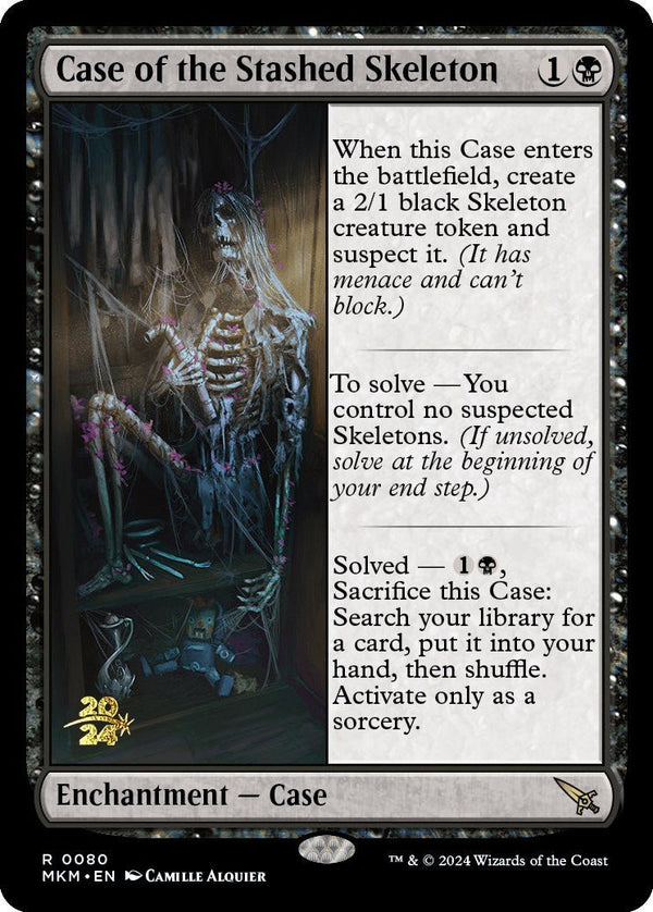 Case of the Stashed Skeleton [PRE - 80] - Cartes Sportives Rive Sud