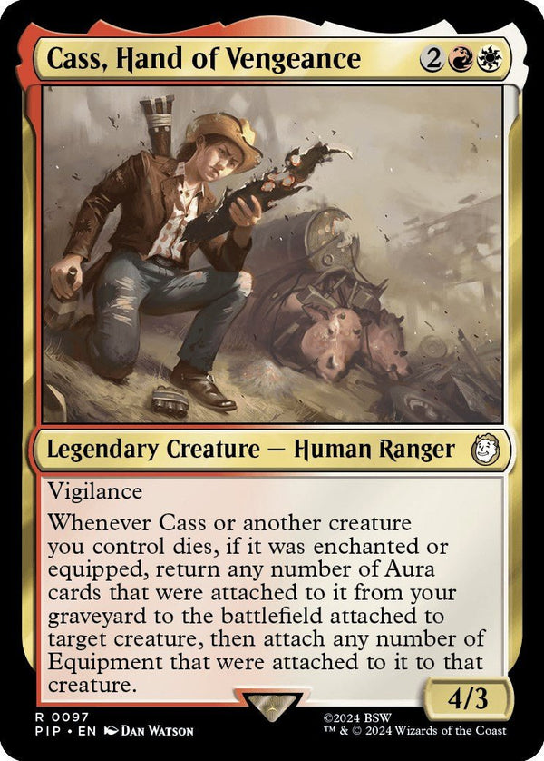 Cass, Hand of Vengeance [PIP - 97] - Cartes Sportives Rive Sud
