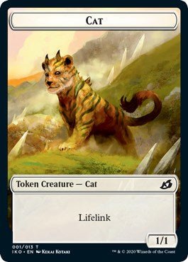 Cat Token [IKO - 1] - Cartes Sportives Rive Sud