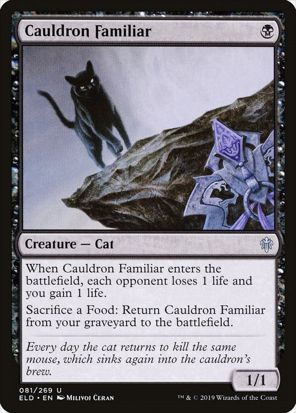 Cauldron Familiar [ELD - 81] - Cartes Sportives Rive Sud