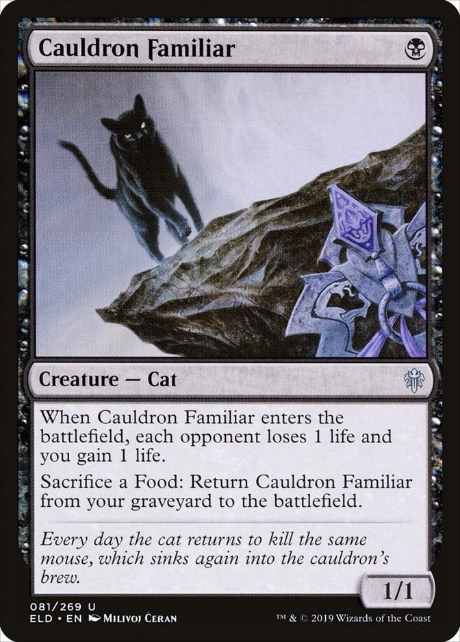 Cauldron Familiar [ELD - 81] - Cartes Sportives Rive Sud