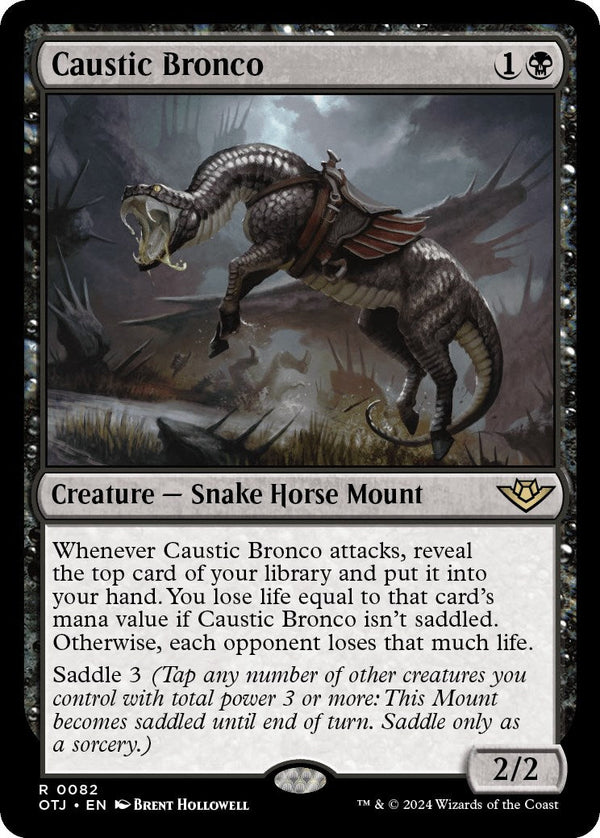 Caustic Bronco [OTJ - 82] - Cartes Sportives Rive Sud