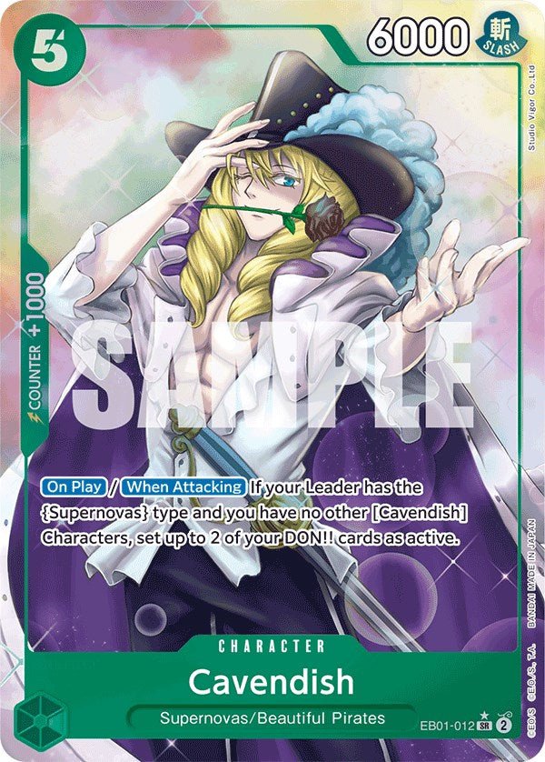 Cavendish (Alternate Art) [EB - 01 - EB01 - 012] - Cartes Sportives Rive Sud