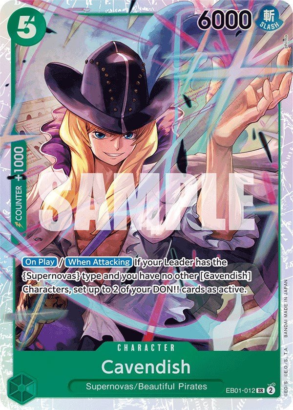 Cavendish [EB - 01 - EB01 - 012] - Cartes Sportives Rive Sud