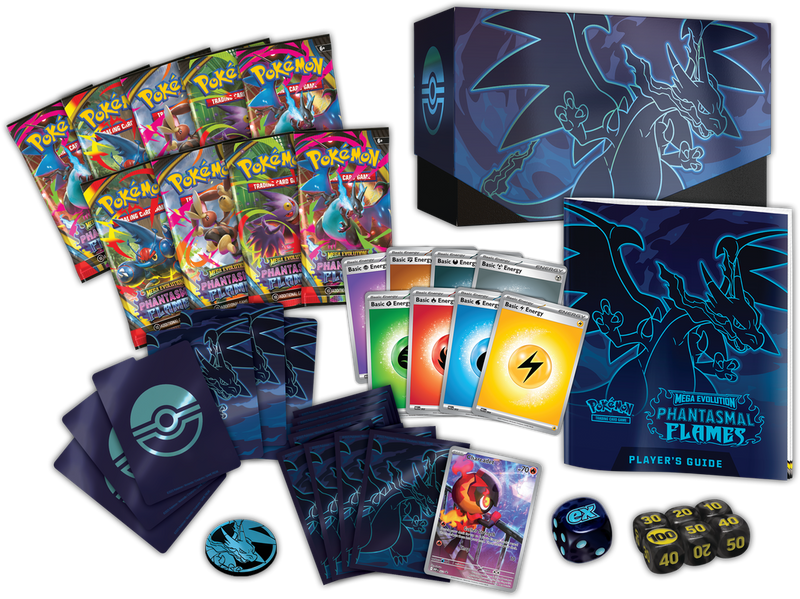 Pokemon ME02 Phantasmal Flames Elite Trainer Box (Pre-Order)