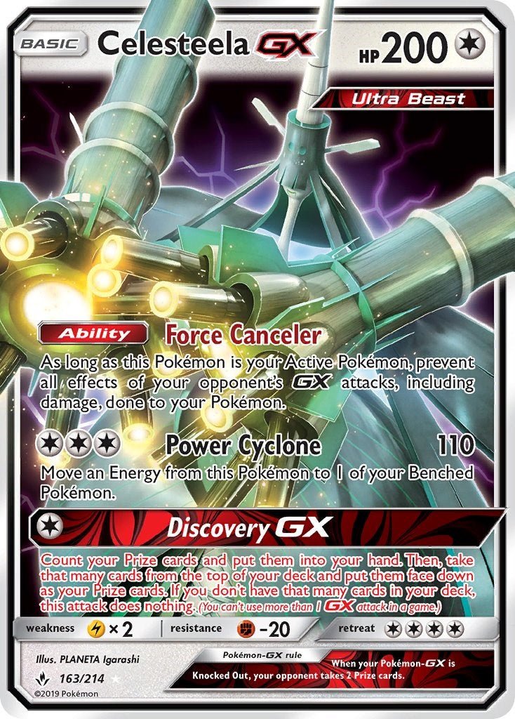 Celesteela GX [SM10 - 163/214] - Cartes Sportives Rive Sud