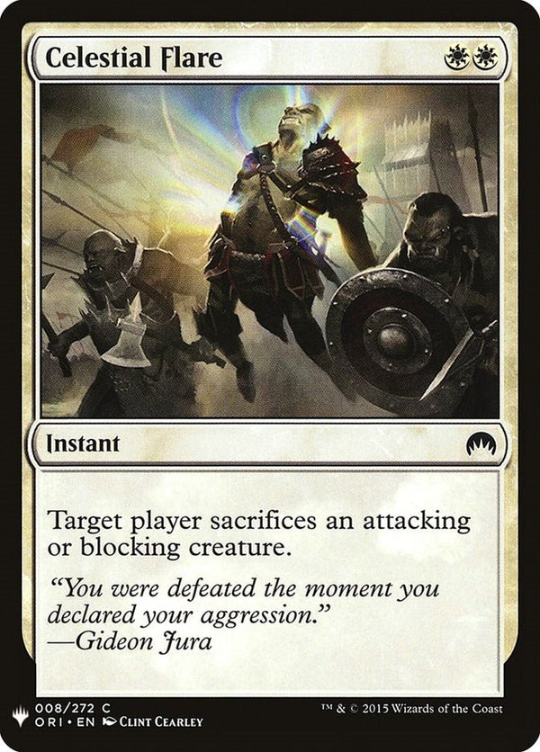 Celestial Flare [LIST - 8] - Cartes Sportives Rive Sud