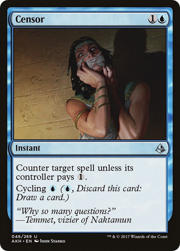 Censor [AKH - 46] - Cartes Sportives Rive Sud