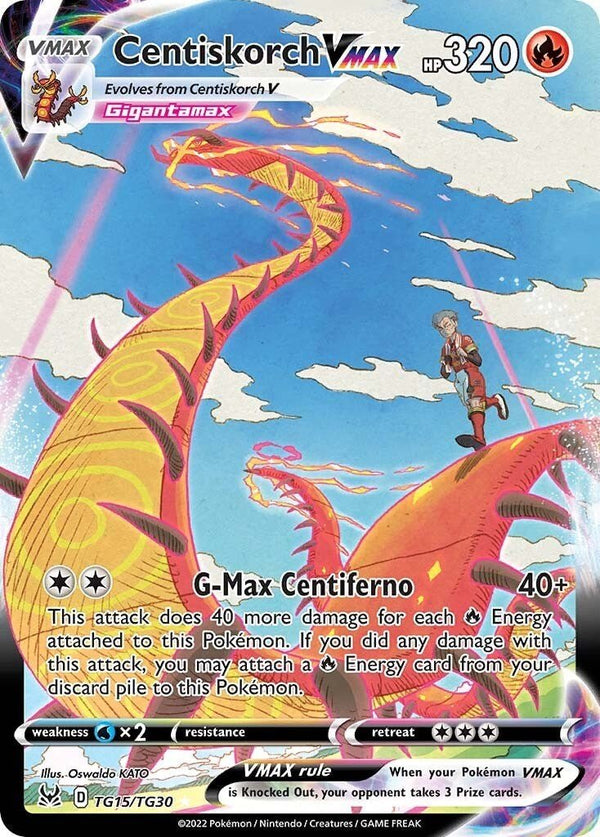 Centiskorch VMAX [SWSH11: TG - TG15/TG30] - Cartes Sportives Rive Sud