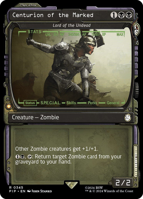 Centurion of the Marked - Lord of the Undead (Showcase) [PIP - 345] - Cartes Sportives Rive Sud