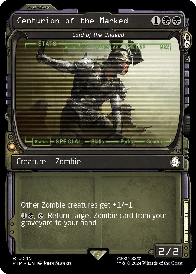Centurion of the Marked - Lord of the Undead (Showcase) [PIP - 345] - Cartes Sportives Rive Sud